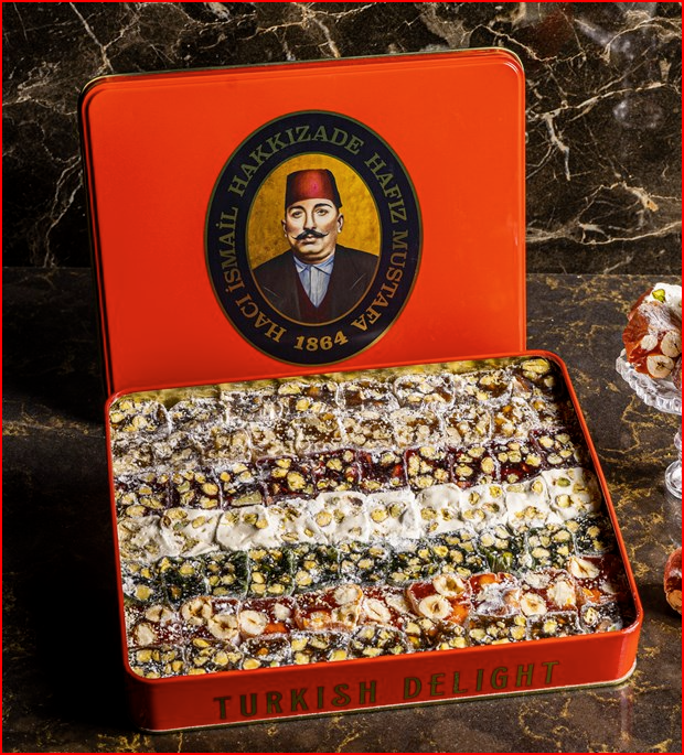 Hafız Mustafa Mixed Turkish Delight Gift Box – Large main image 1