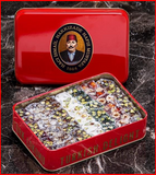 Round Turkish Delight with Nuts 420 GR