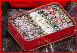 Round Turkish Delight with Nuts 420 GR