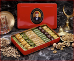 Pistachio - Walnut Baklava Assortment XL Metal Box