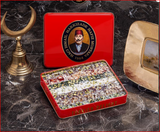 Round Turkish Delight with Nuts 1.1 kg