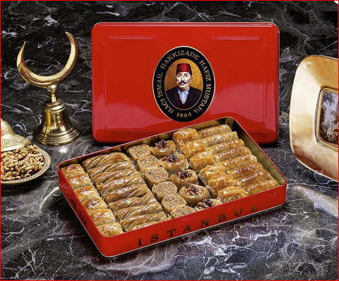 Walnut Baklava Assortment (XL Metal Box)