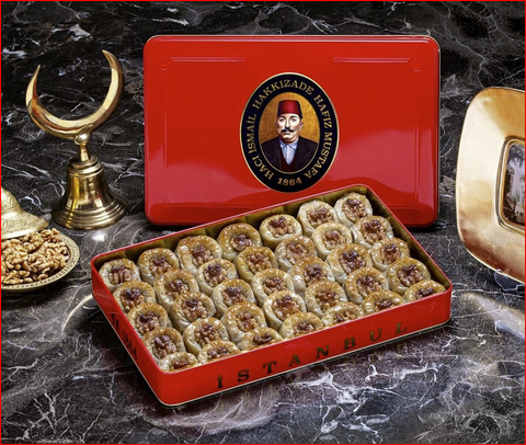 Walnut Padishah Baklava (XL Metal - Tin Box)