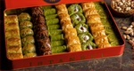 Pistachio Baklava Assortment (XL Metal Box) Appr. 2250 Gr.