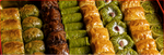 Pistachio Baklava Assortment (XL Metal Box) Appr. 2250 Gr.