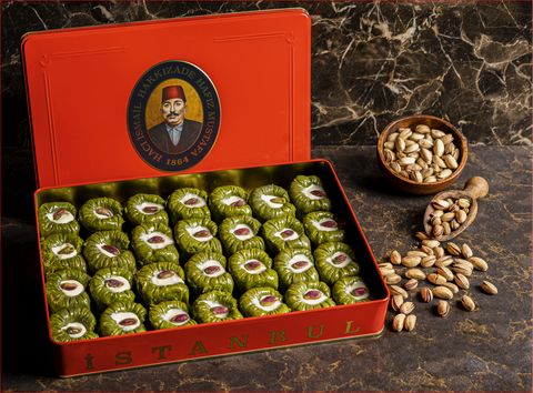 Pistachio Padisah Baklava ( L Size Metal Box )