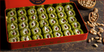 Pistachio Padishah Baklava - XL size Metal Box  Appr. 2100 Gr