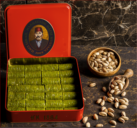 Pistachio Roll Baklava ( S Box )
