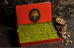 Pistachio Roll Baklava - XL size Metal Box  Appr. 2 KG