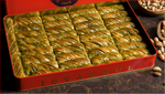 Pistachio Twister Baklava (XL Metal Box) Appr. 2250 Gr