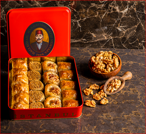 Walnut Baklava Assortment ( S Metal Box )