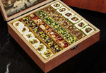 Premium Mixed Turkish Delight With Custom HM Wooden Box 2kg